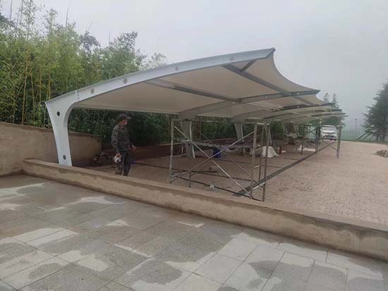 污水池反吊膜结构加盖